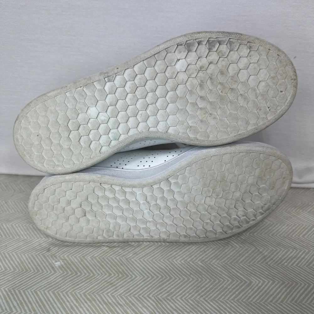 Adidas Cloudfoam Running  Sneaker Women's 8.5 Shoes HWI 28Y001‎ White & Green